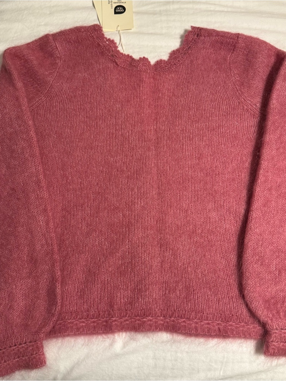 Sezane Angelo Cardigan Peony - Size S - Picture 5 of 5